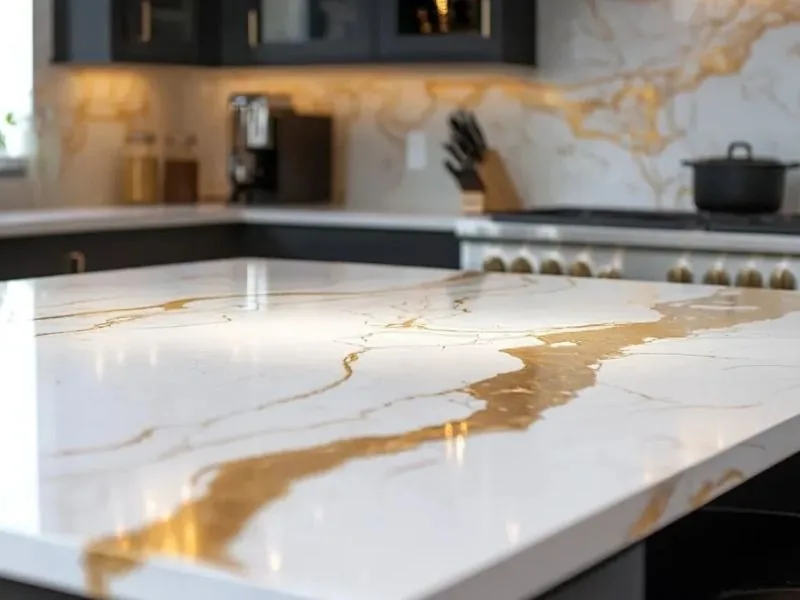 Kitchen countertop epoxy